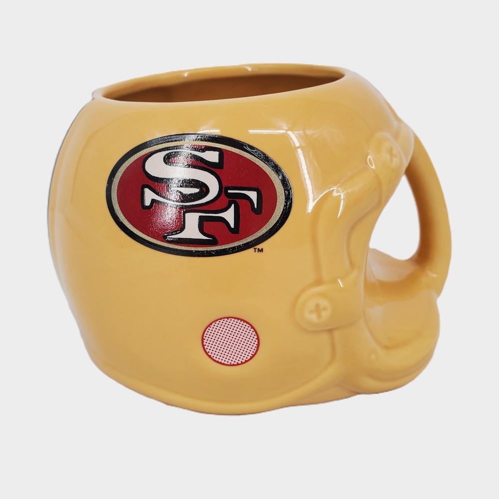 Vintage‎ 1993 San Francisco 49ers NFL Helmet Ceramic Mug Sports Concepts 20 oz